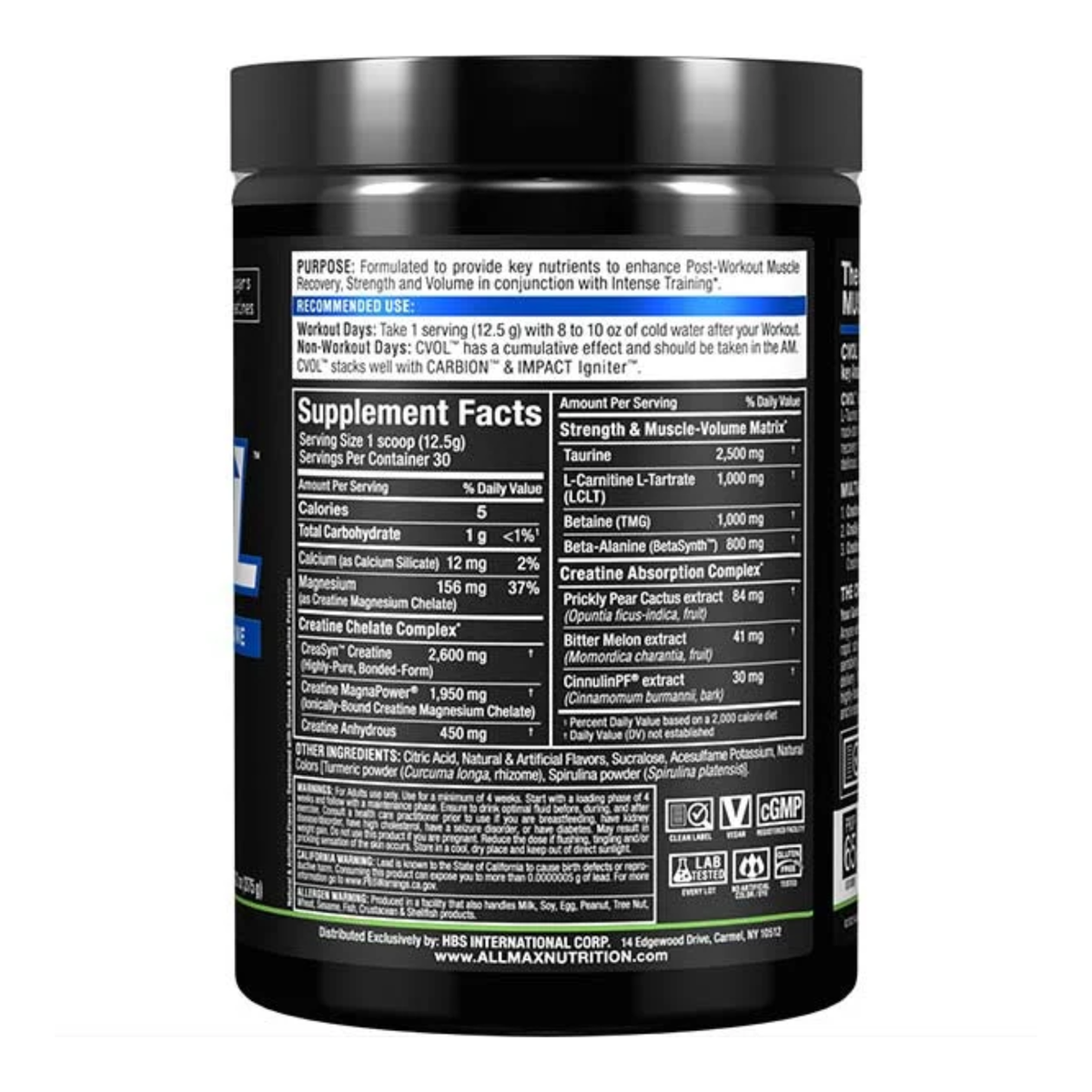Nutritional Information