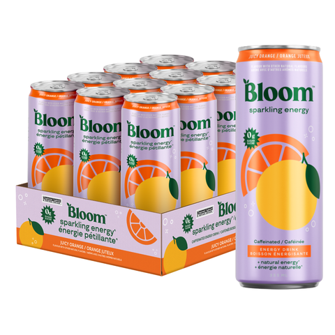 Bloom - Boisson Énergisante Pétillante - 355ml (12x)