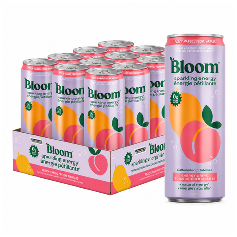 Bloom - Boisson Énergisante Pétillante - 355ml (12x)