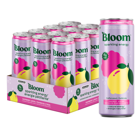 Bloom - Boisson Énergisante Pétillante - 355ml (12x)