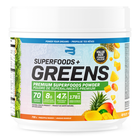 Believe Supplements - Superfoods + Greens - 700g