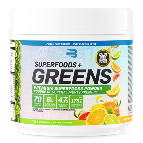 Believe Supplements - Superfoods + Greens - 700g