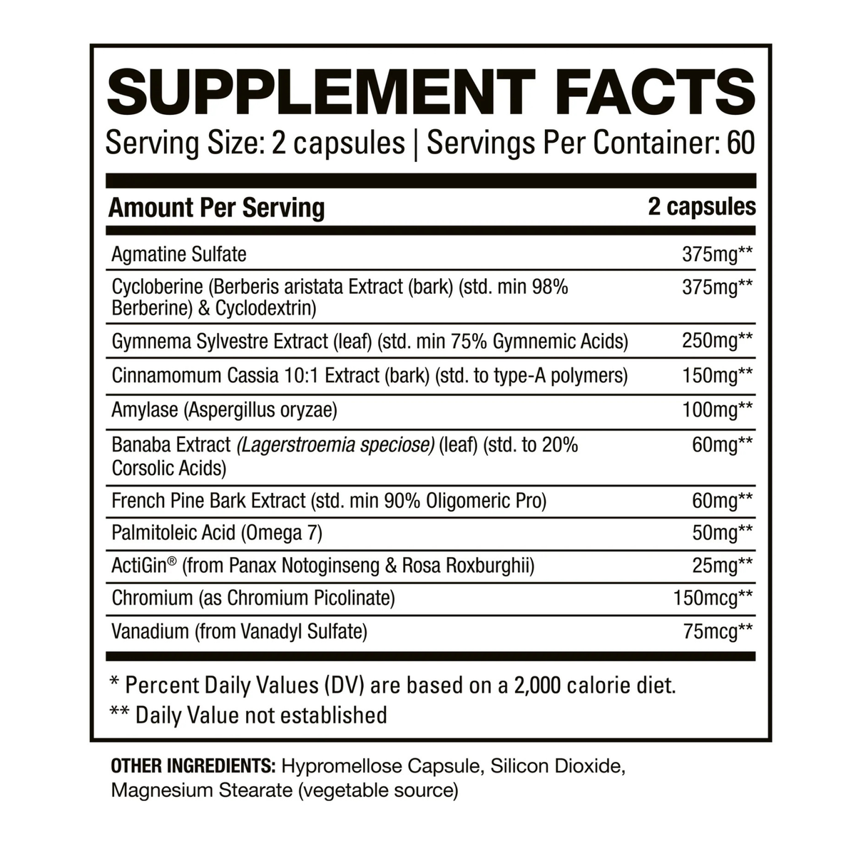 Informations Nutritionnelles