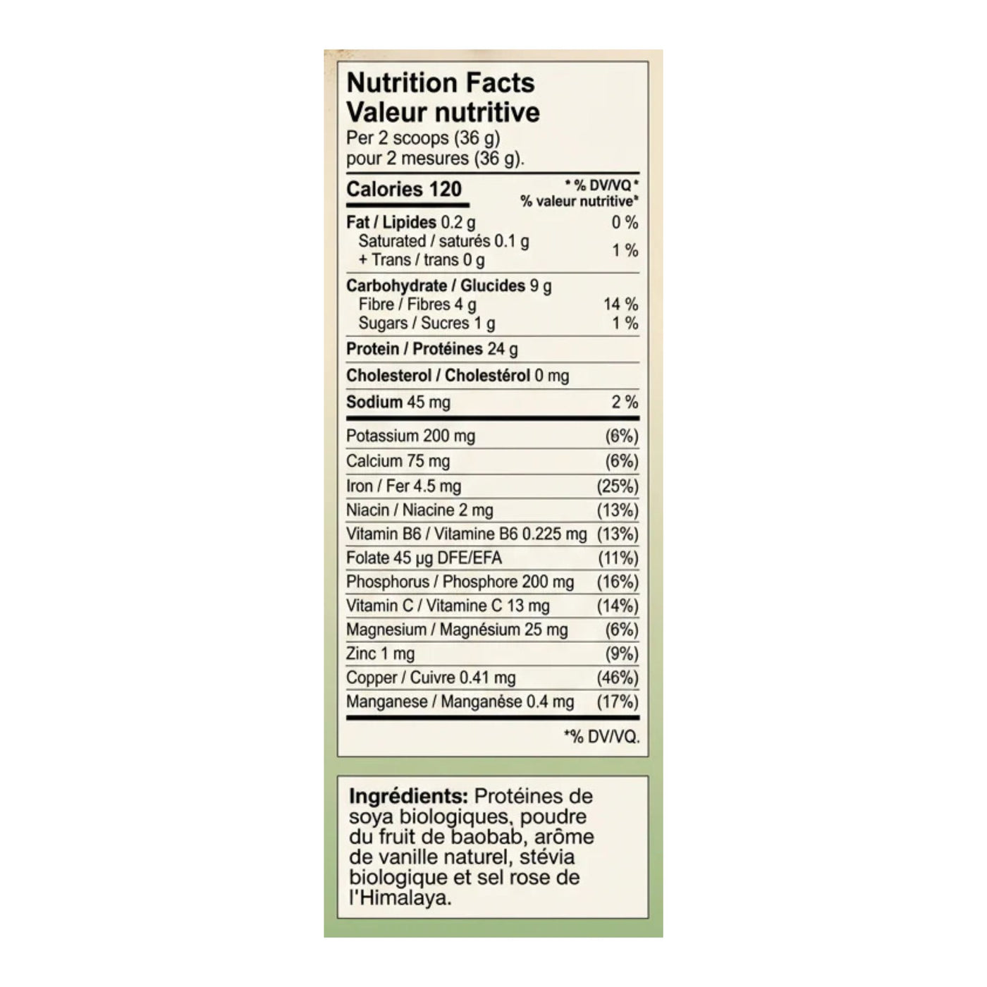 Nutritional Information