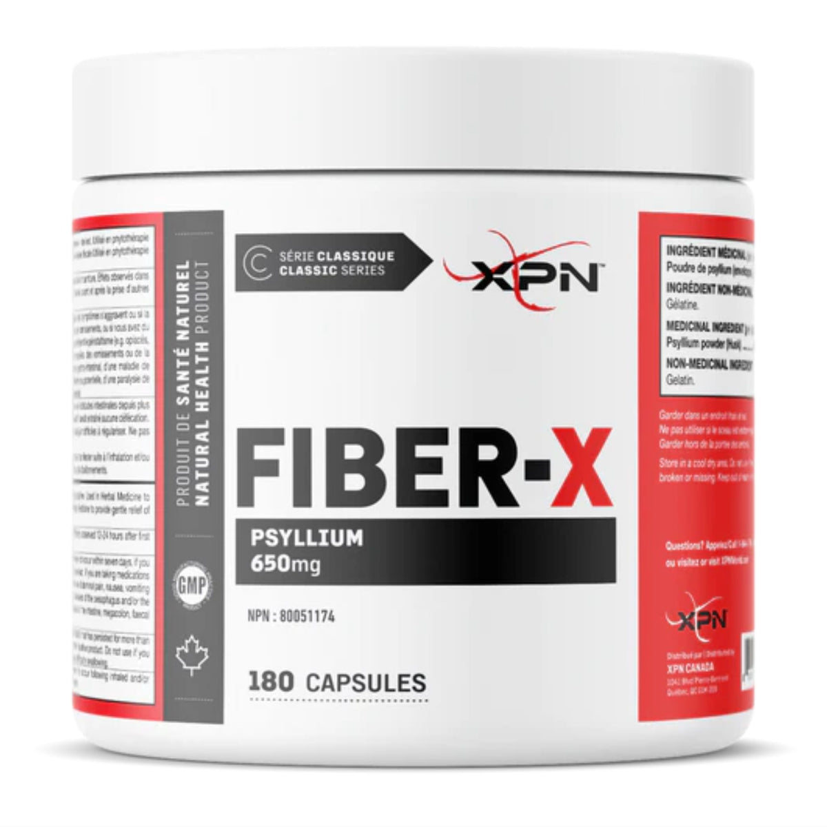 XPN - Fiber-X 180 capsules – Shop Santé