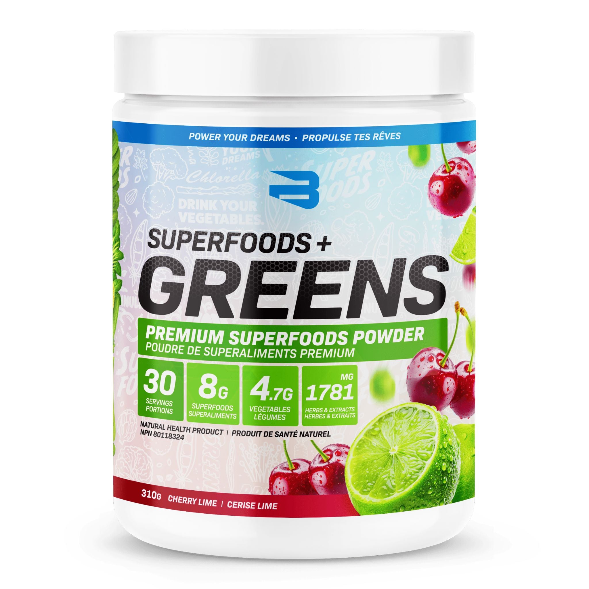Believe Supplements - Superfoods + Greens - 300g – Shop Santé