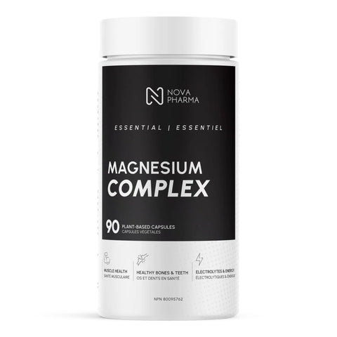 Nova Pharma - Mg-Pro Complexe de Magnésium - 90 capsules
