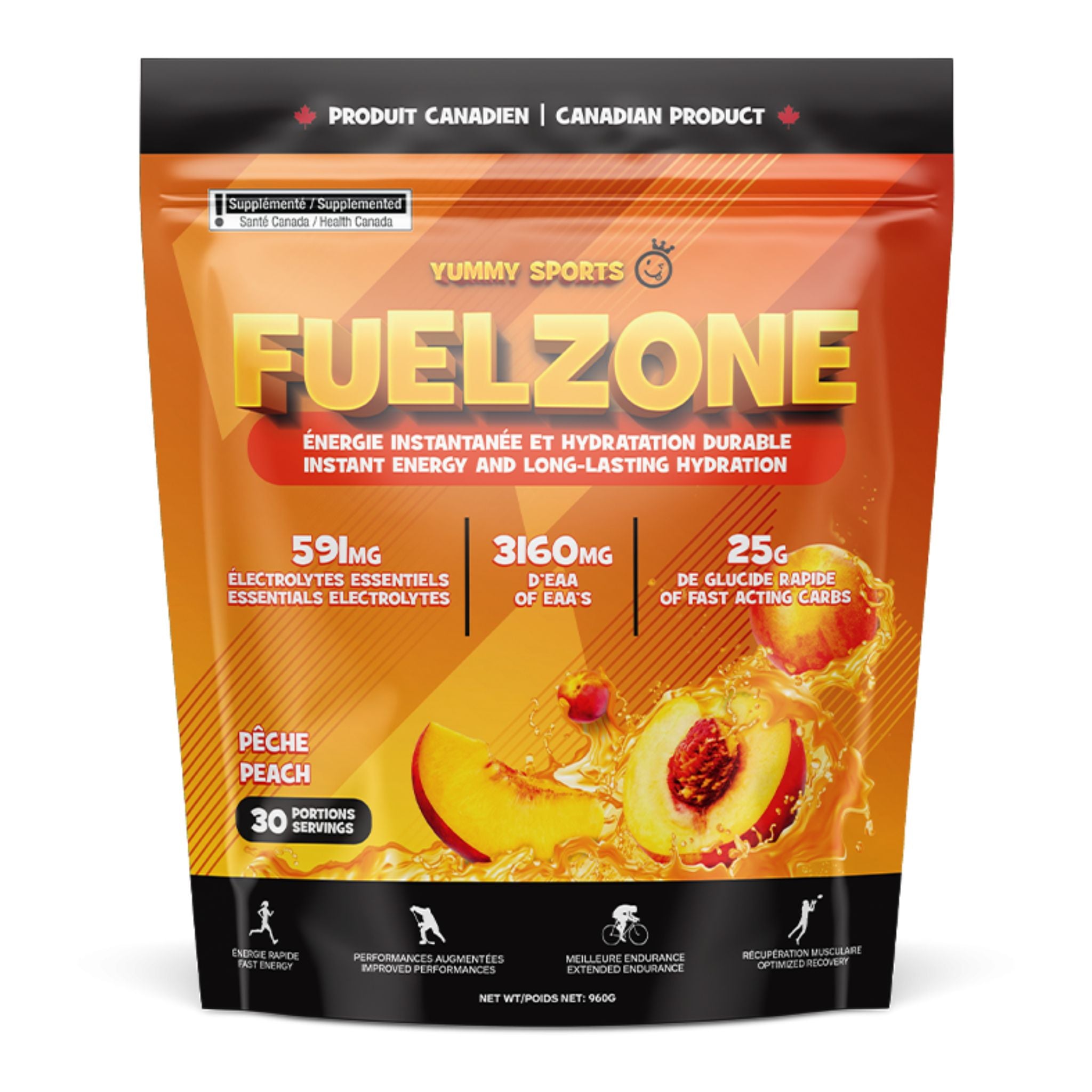 Yummy Sports - Fuel Zone - 960g – Shop Santé