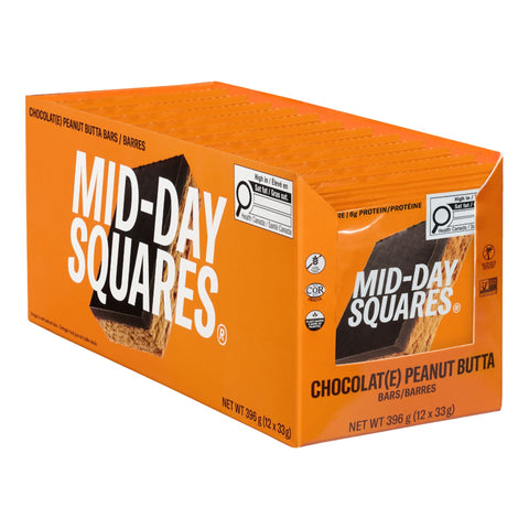 Mid Day Squares - Chocolate bars - 33g (12x)