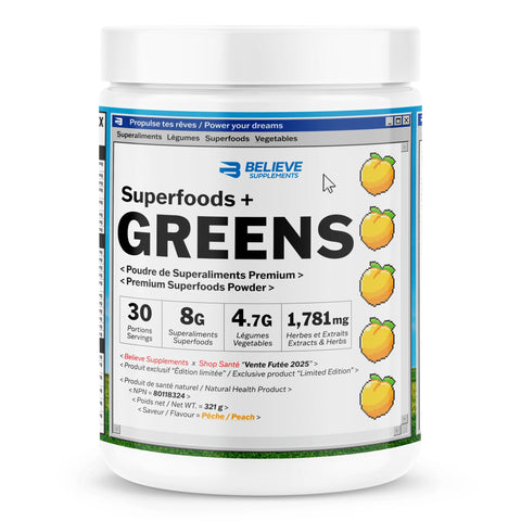 Believe Supplements - Superfoods + Greens - 300g