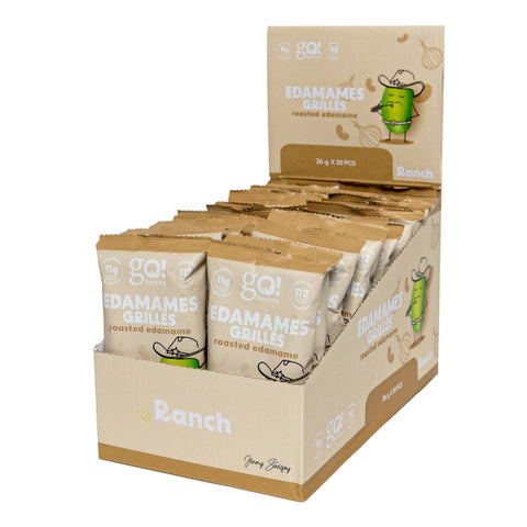 Go Nutrition - Edamames Grillés - 26g (20x)