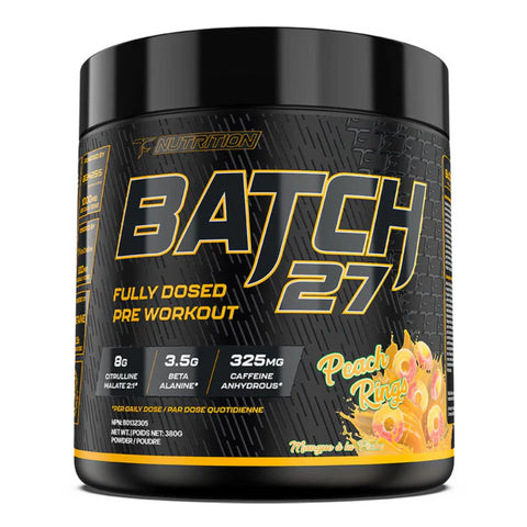 TC Nutrition - Batch 27 - Pre Workout - 360g