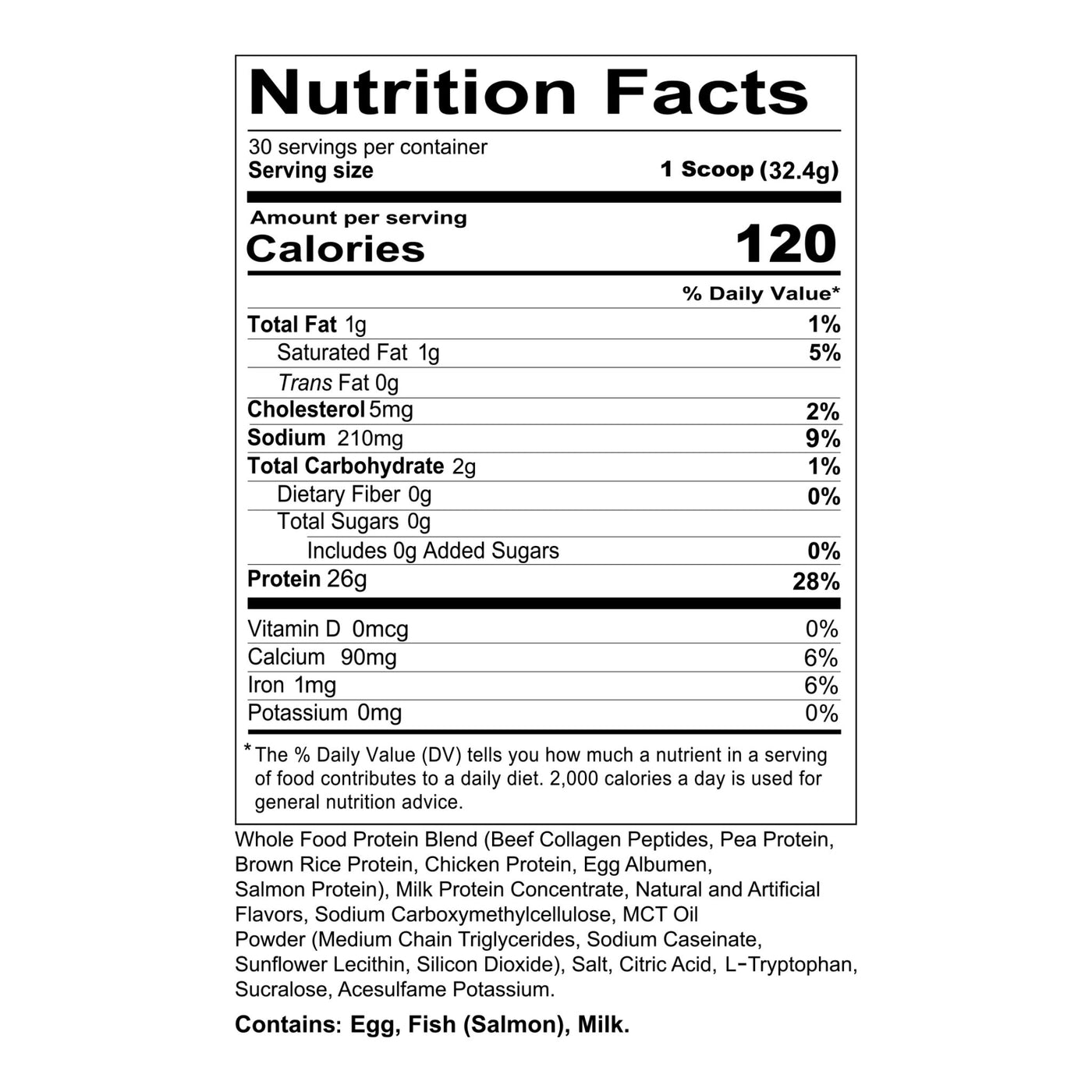 Nutritional Information