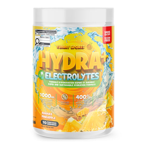 Yummy Sports - Hydra + Électrolytes - 525g