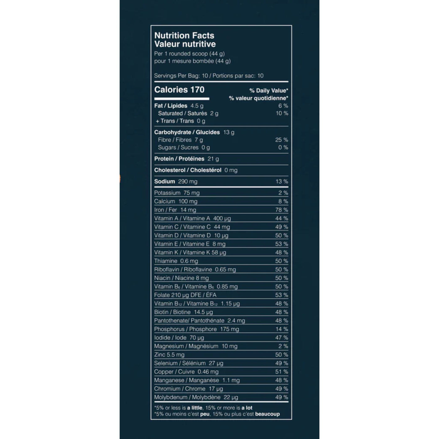 Nutritional Information