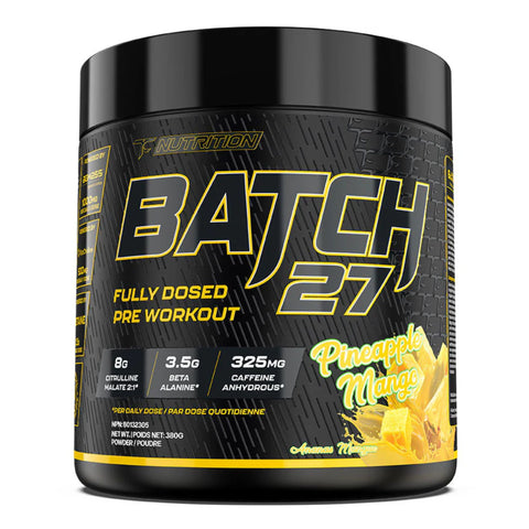 TC Nutrition - Batch 27 - Pre Workout - 360g