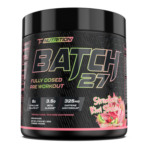 TC Nutrition - Batch 27 - Pre Workout - 380g