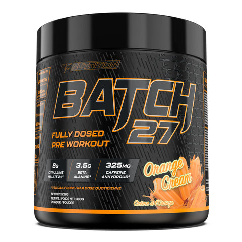TC Nutrition - Batch 27 - Pre Workout - 360g