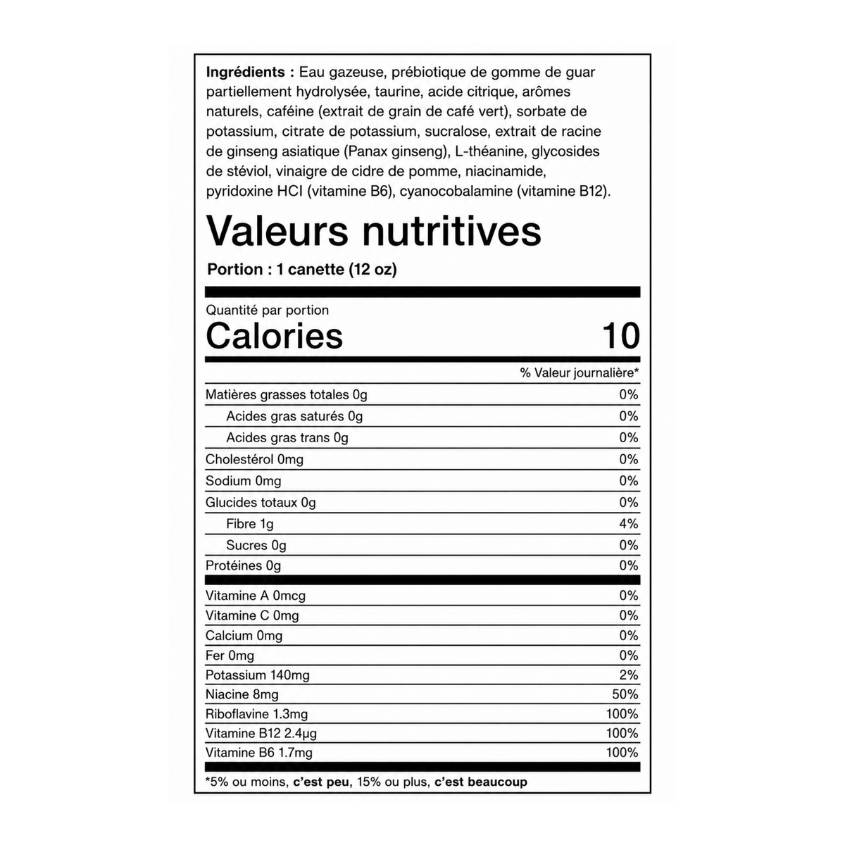 Nutritional Information