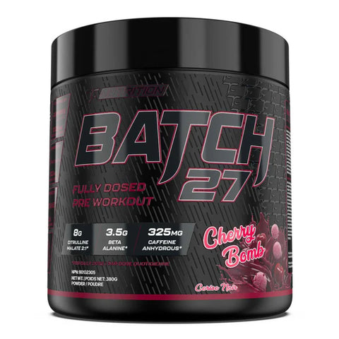 TC Nutrition - Batch 27 - Pre Workout - 360g