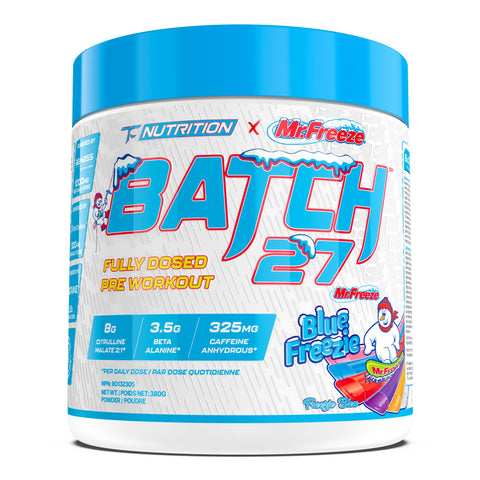 TC Nutrition - Batch 27 - Pre Workout - 360g