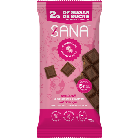 Sana - Barres Chocolatées 75g