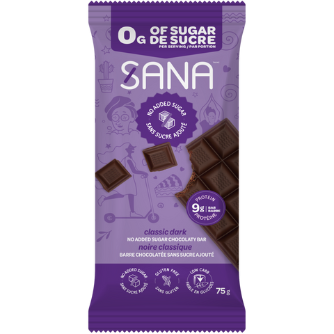 Sana - Barres Chocolatées 75g