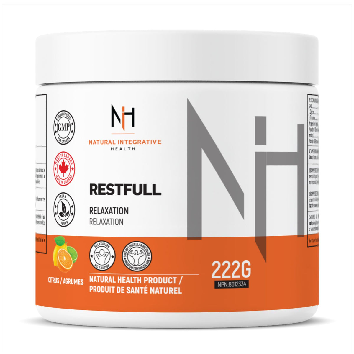NIH - Restfull - 222g – Shop Santé