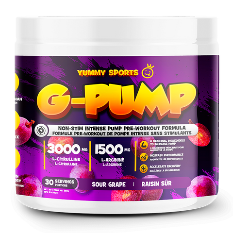 Yummy Sports - Gpump 255g – Shop Santé Yummy Sports - Gpump 255g – Shop Santé
