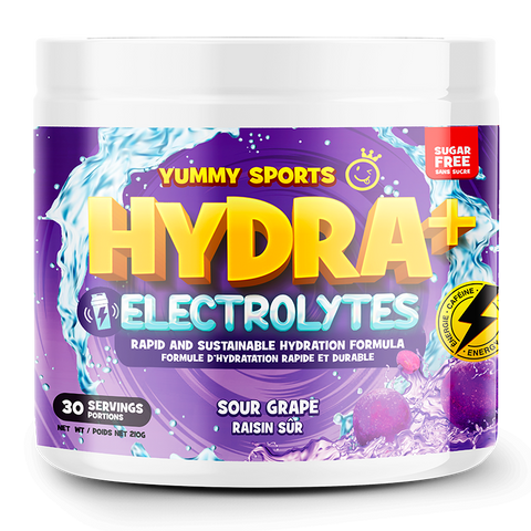 Yummy Sports - Hydra+Electrolytes with caffeine 210g