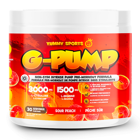 Yummy Sports - Gpump 255g – Shop Santé Yummy Sports - Gpump 255g – Shop Santé