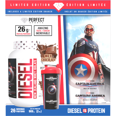 Perfect Sports - Captain America Diesel 2lb + Ensemble