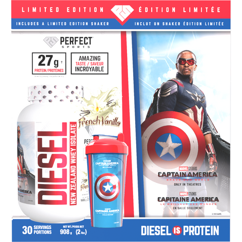 Perfect Sports - Captain America Diesel 2lb + Ensemble