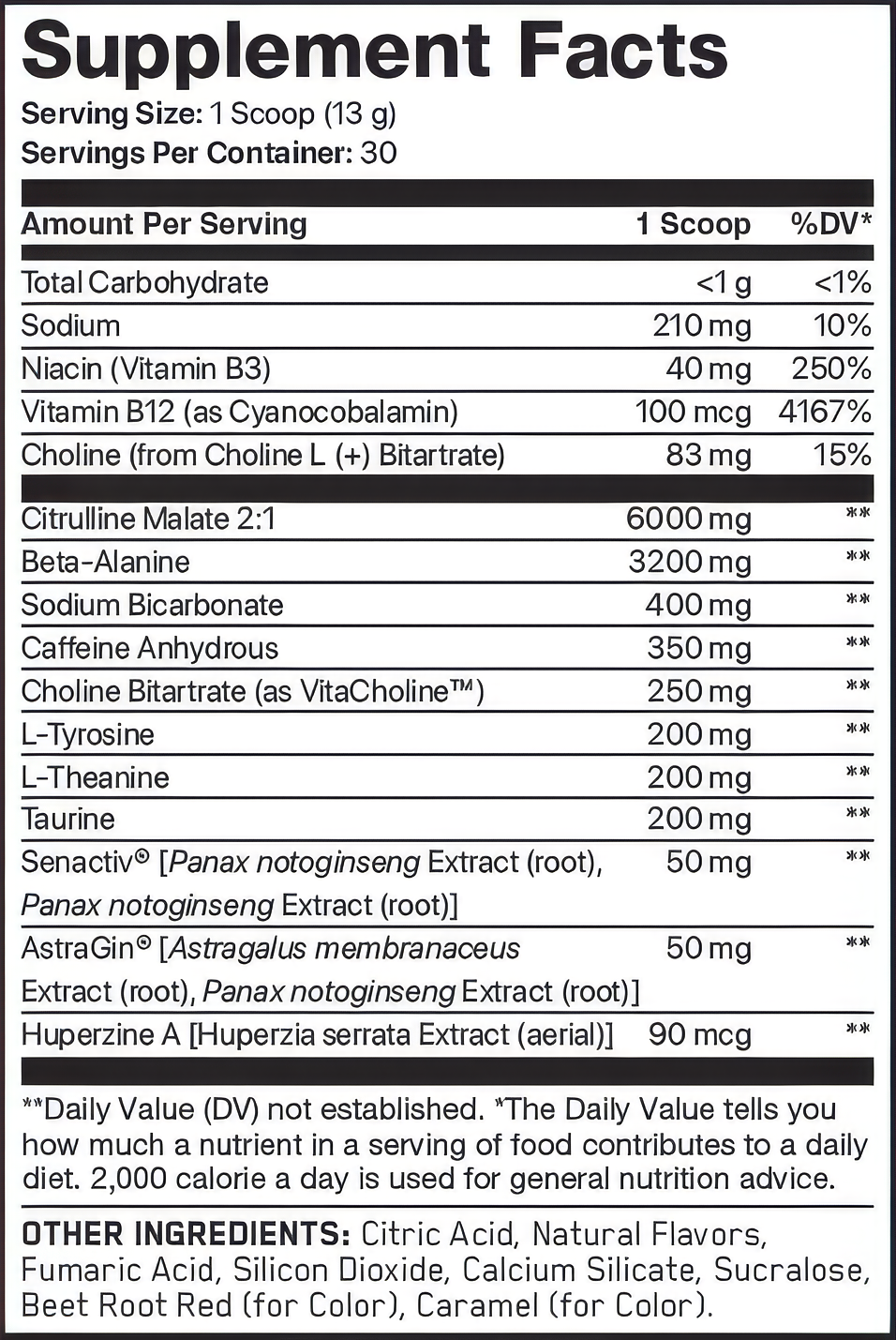 Nutritional Information