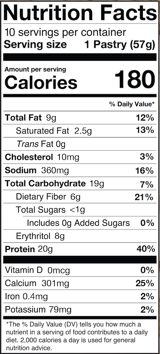 Informations Nutritionnelles