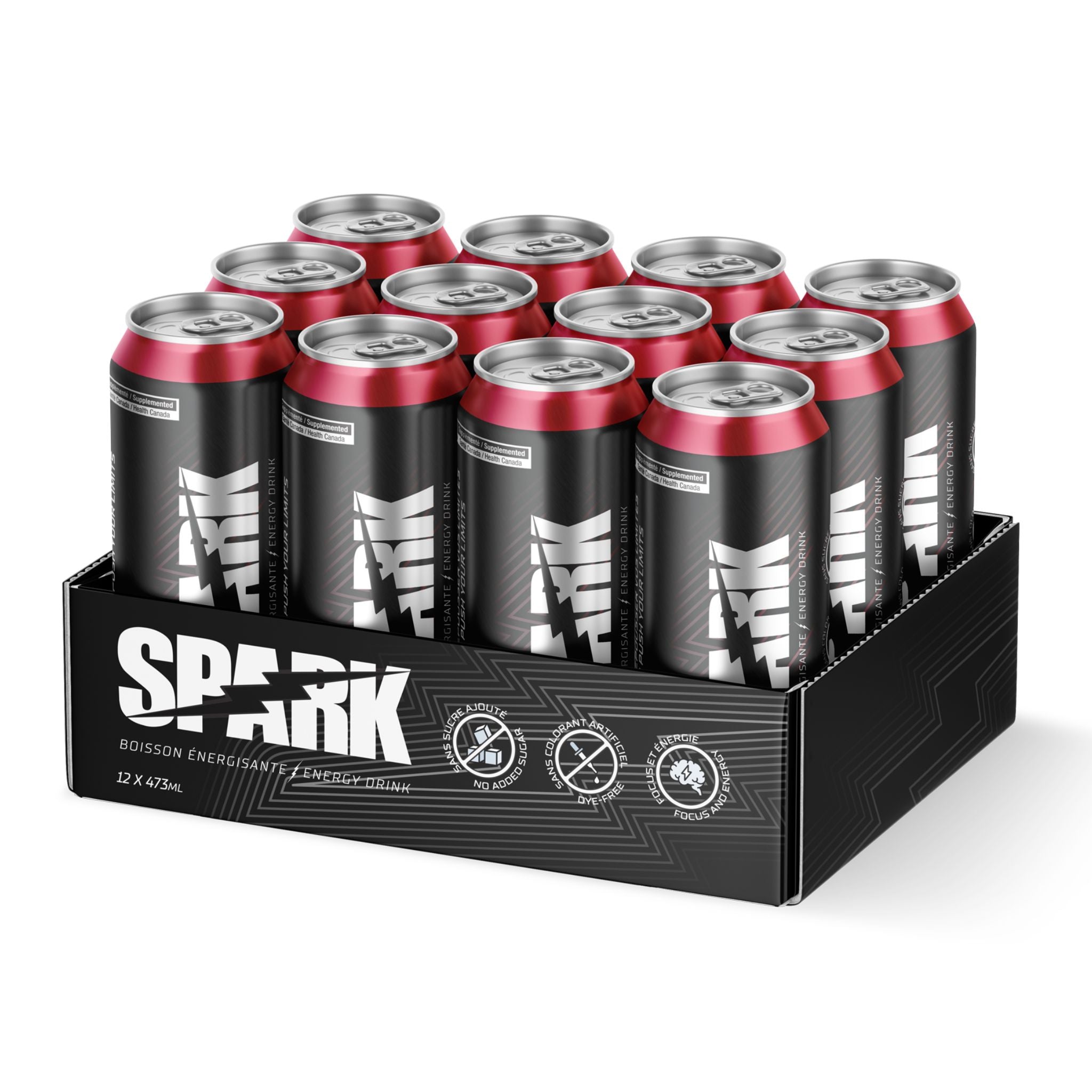 Spark - Energy Drink - 473ml (12x) – Shop Santé