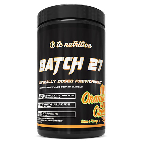 TC Nutrition - Batch 27 Pre Workout – Shop Santé