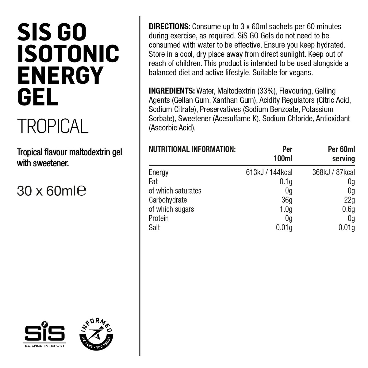 Nutritional Information