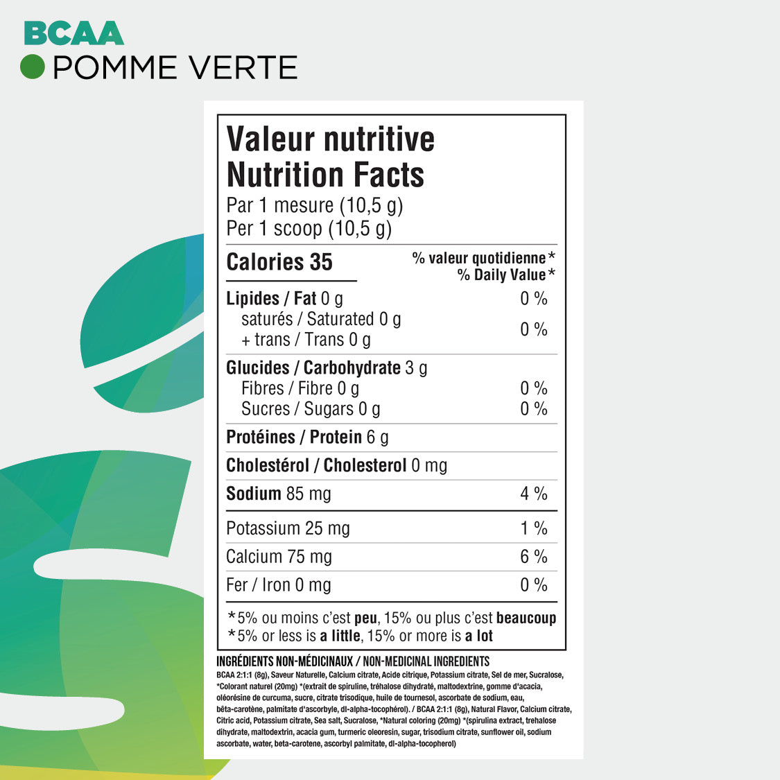 Informations Nutritionnelles
