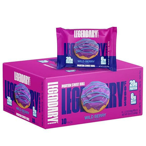 Legendary Foods - Protein Sweet Rolls 63g (8x)