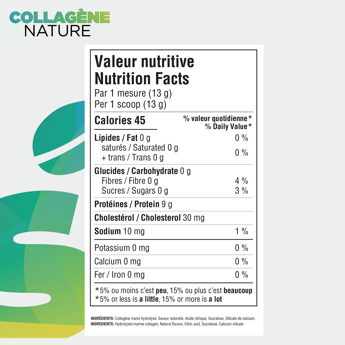 Informations Nutritionnelles