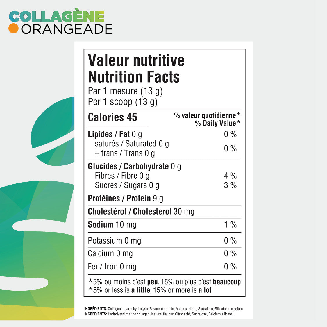 Informations Nutritionnelles