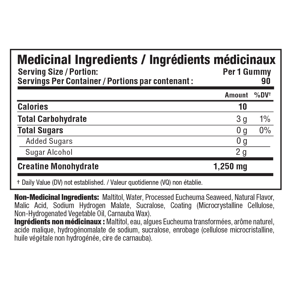 Informations Nutritionnelles