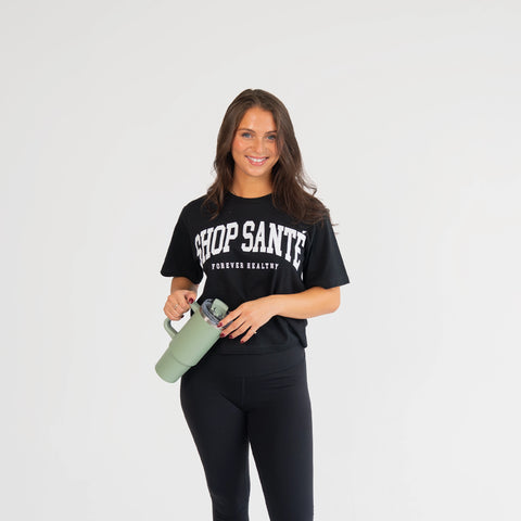 Shop Santé - Chandail Court Boxy - Collection Signature