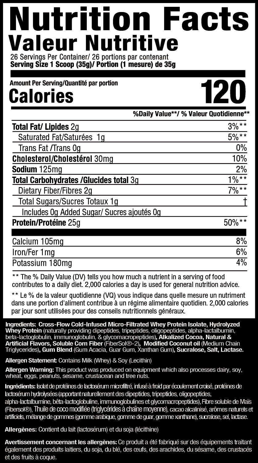 Informations Nutritionnelles