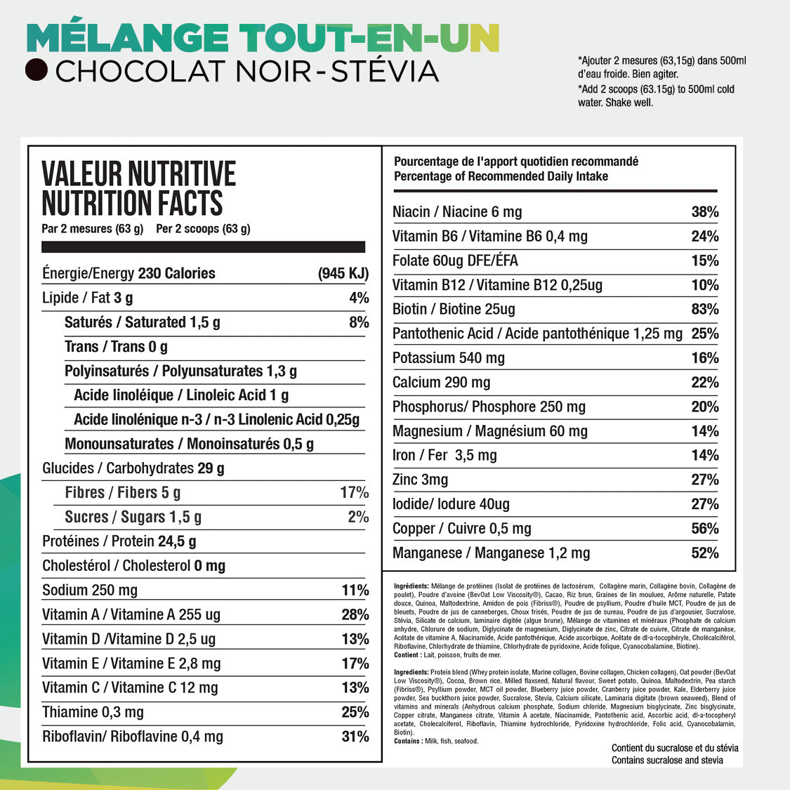 Nutritional Information