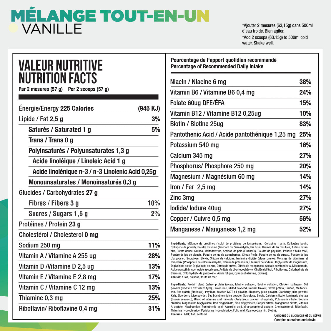 Nutritional Information