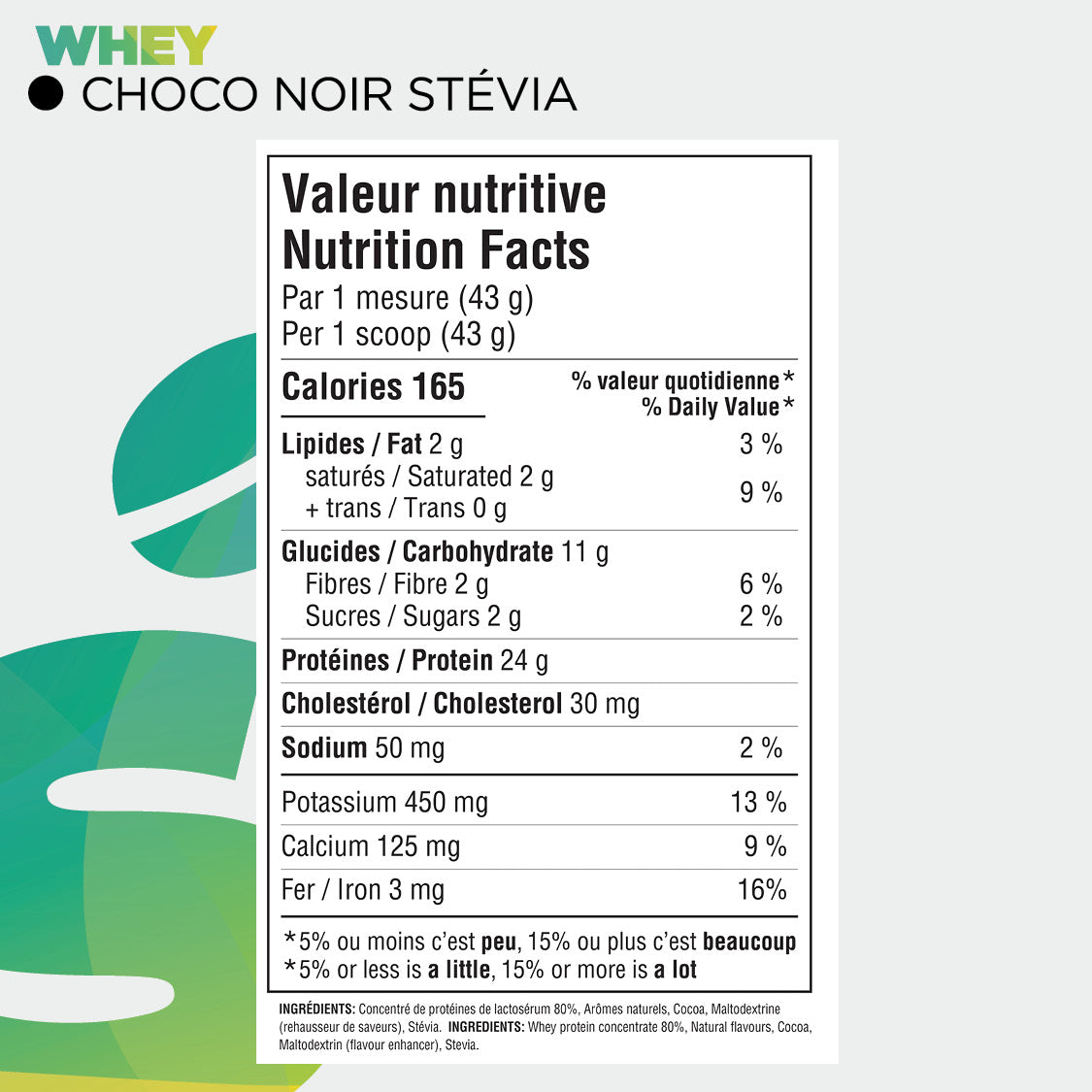 Informations Nutritionnelles