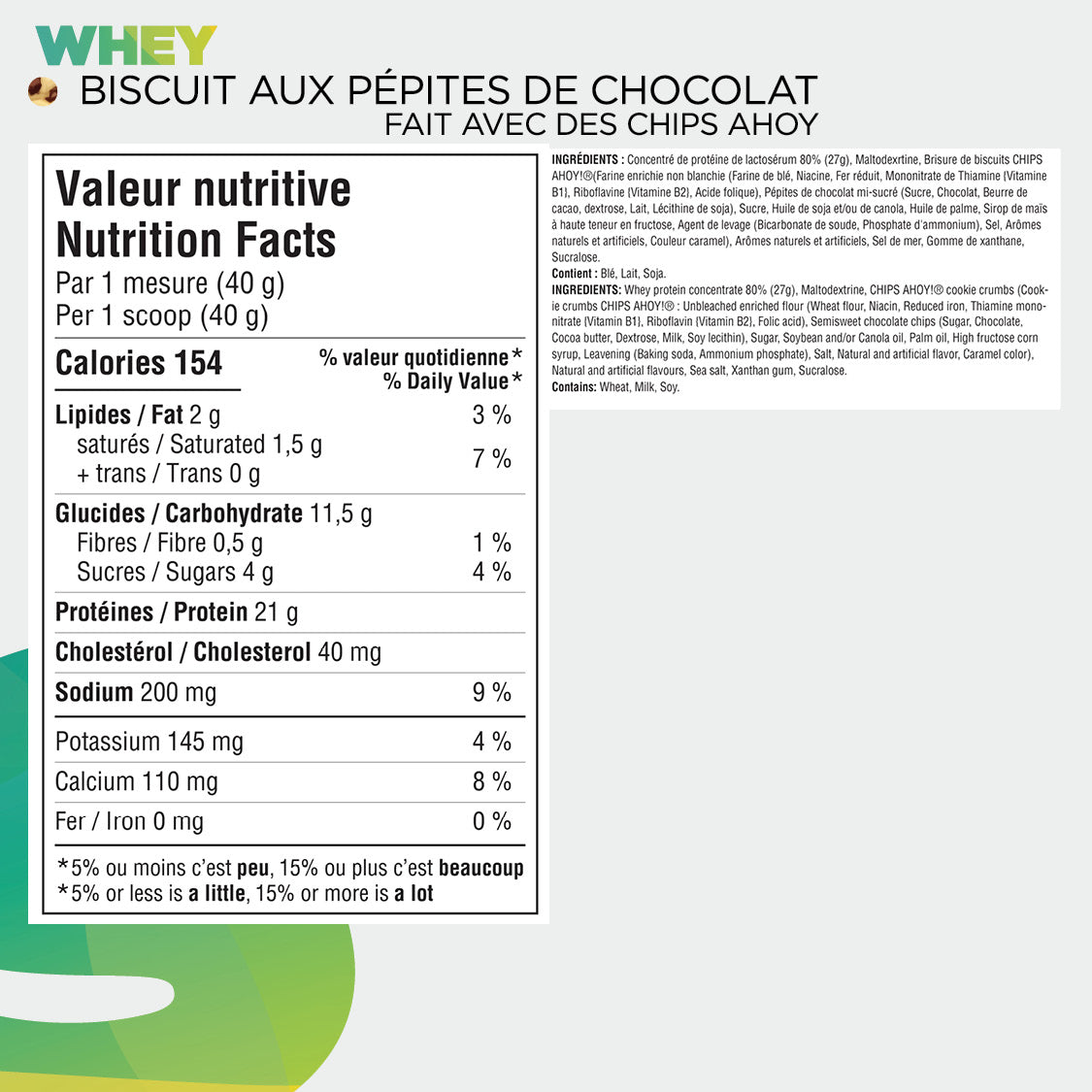 Informations Nutritionnelles