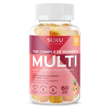 Suku - Multi Complète pour Femmes (60 jujubes).